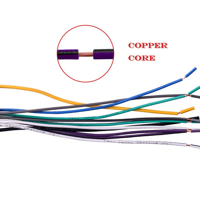 RDBS Car Stereo Wiring Harness Fit for 2006-2016 Dodge, 2008-2016 Jeep, 2004-2016 Chrysler Modles Radio Wire with Antenna Adapter Connector - Image 5